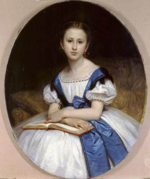 William-Adolphe Bouguereau : Portrait de Mlle Brissac (Portrait of Miss Brissac)